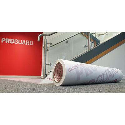 PROGUARD FR CARPET PROTECTION FILM WHITE 1200MM X 100M