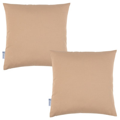 Proheeder Water Resistant Scatter Cushion Covers 45 x 45cm Beige 2