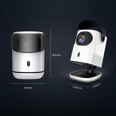 Projector 1080P home theater Android 11 video projector supports 4K decoding 100-inch display same screen movie projector