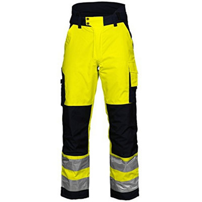 Projob 646531 Hi Vis Trousers Orange Black C42