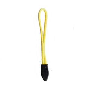 Projob Plain Zip Pulls (Pack Of 10) Yellow (One Size)