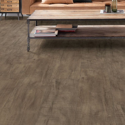 ProKi EPL195 Grey Maribor Oak Wood Effect Click Laminate Flooring-Plank ...
