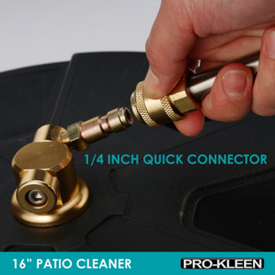 ProKleen Pressure Washer Surface Patio Cleaner Attachment 16" Karcher Compatible - 4