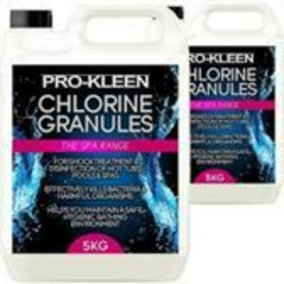 ProKleen Stabilised Chlorine Granules  2 x 5KG