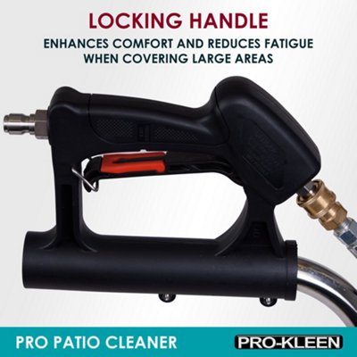 ProKleen Stainless Steel Pressure Washer Surface Patio Cleaner 20" 3/8 Connection - 5
