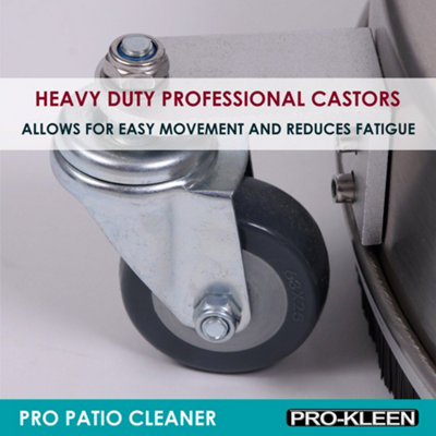 ProKleen Stainless Steel Pressure Washer Surface Patio Cleaner 20" 3/8 Connection - 6