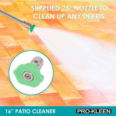 ProKleen Stainless Steel Pressure Washer Surface Patio Cleaner Attachment  16" Karcher Compatible - 6