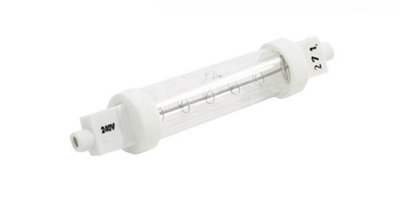 Prolite 100w 240v R7S 117mm Clear Jacketed Infrared Catering Lamp