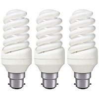 Prolite CFL Helix Spiral 30W B22 Daylight Frosted (3 Pack)