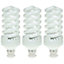 Prolite CFL Helix Spiral 30W B22 Warm White Frosted (3 Pack)