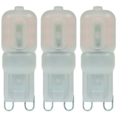 Prolite LED G9 Capsule 2.5W Cool White Diffused (3 Pack)
