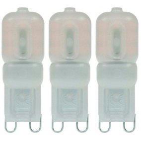 Prolite LED G9 Capsule 2.5W Cool White Diffused (3 Pack)