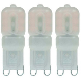 Prolite LED G9 Capsule 2.5W Warm White Diffused (3 Pack)