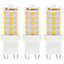 Prolite LED G9 Capsule 3.5W Dimmable Cool White Clear (3 Pack)