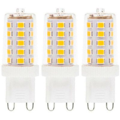 Prolite LED G9 Capsule 3.5W Dimmable Cool White Clear (3 Pack)