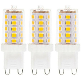 Prolite LED G9 Capsule 3.5W Dimmable Daylight Clear (3 Pack)