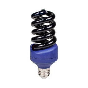 Prolite Ultraviolet T2 Helix Spiral 25W E27 UVA Blacklight-Blue Purple