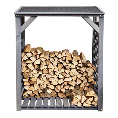 Promex 355/16 Grey Speyer Modern Firewood Log Store