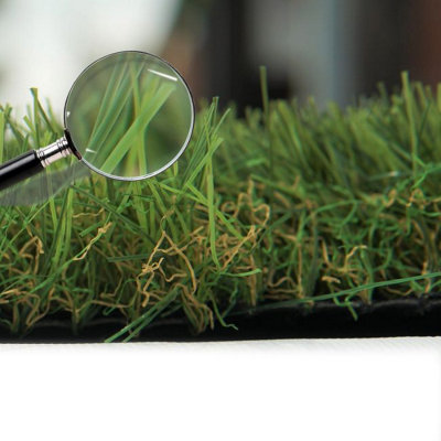 Promo 40mm Outdoor Artificial Grass, Outdoor Artificial Grass For Lawn, Non-Slip Artificial Grass-1m(3'3") X 4m(13'1")-4m²