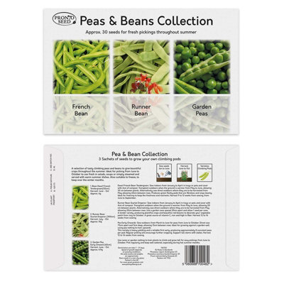 Pronto Seed Vegetable Bumper Pack, 21 Varieties, Over 1700 Vegetable Seeds