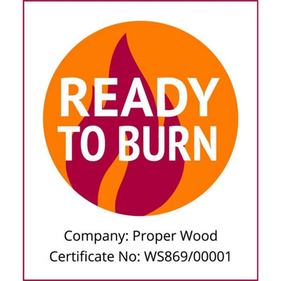 Proper Wood South African Eucalyptus Stove Pizza Oven Chimenea Fuel Hardwood Logs 3 x Bags - 9