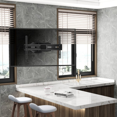 ProperAV Swing Arm Desk PC Monitor Mount 17" 19" 21" 22" 23" 24" 27" 32