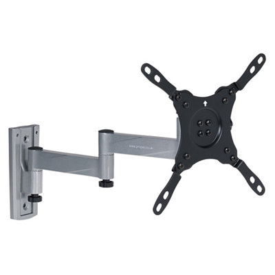 ProperAV Lockable Swing Arm TV Bracket Motorhome/RV/Caravan/Boat 13 - 43" - Silver Price Comparisons | Compare The Build