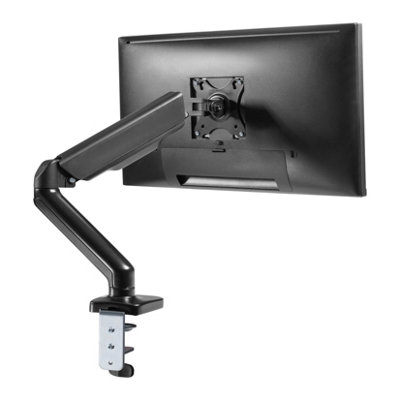 ProperAV Swing Arm PC Monitor Mount Gas Spring Pneumatic Arm 13''-27" Price Comparisons | Compare The Build