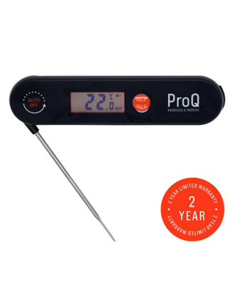 ProQ Digital Instant Read Meat Thermometer Probe, Food Temperature Probe with Rechargeable Battery