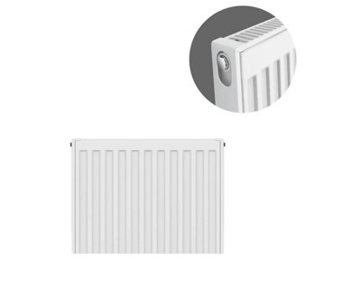 Prorad 500 x 400mm Double Convector Radiator White