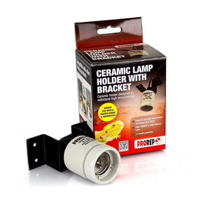 ProRep Ceramic Lamp Holder and Bracket
