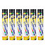 Prosolve Black 750ml Temporary Linemarker Paint Pack of 6 Cans