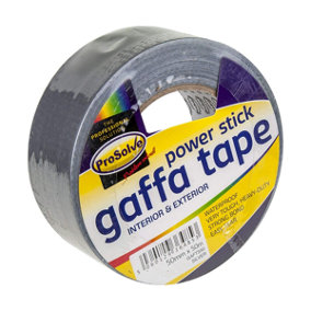 Prosolve Silver Gaffa Tape 50mm x 50Mtr Water Resistant