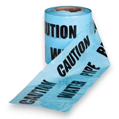 Prosolve Underground Warning Tape 365mtr x 150mm - Water Pipe