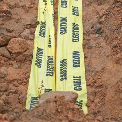 Prosolve Underground Warning Tape 365mtr x 150mm - Water Pipe - 3