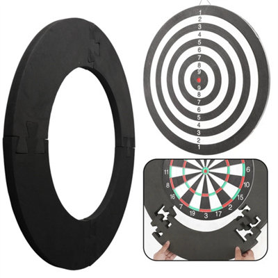Protective Dartboard Darts Surround Wall Guard Protector Ring Plain ...
