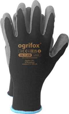 Protective Gloves Ox.11.558 Lateks 12 pairs OX-LATEKS BS size 10