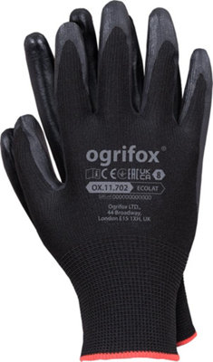 Protective Gloves Ox.11.702 Ecolat 12 pairs OX-ECOLAT size 10