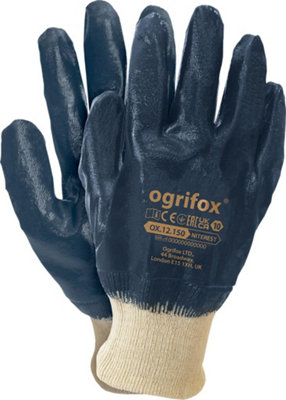 Protective Gloves Ox.12.150 Niterest 12 pairs OX-NITEREST  nitrile-coated