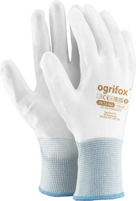 Protective Gloves Ox.12.442 Poliur 12 pairs OX-POLIUR WW size 10