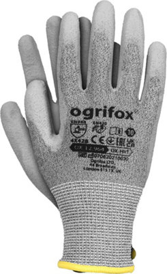 Protective Gloves Ox.12.964 Hiit  12 pairs OX-HIIT size 8 with fiberglass