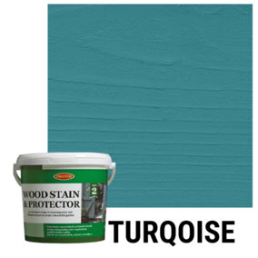 Protek Wood Stain and Protector 2.5ltr - Turquoise