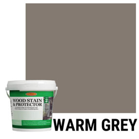 Protek Wood Stain and Protector 5ltr - Warm Grey