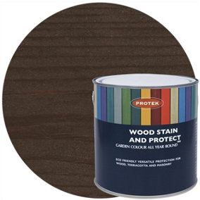 Protek Wood Stain & Protect 1L Chestnut