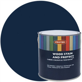 Protek Wood Stain & Protect 1L Peacock Blue