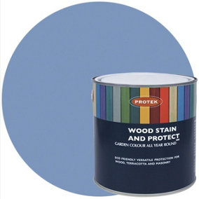 Protek Wood Stain & Protect 2.5L Cornflower