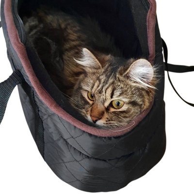 Black cat carrier sale