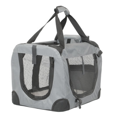 ProudPet Soft Grey Pet Carrier - Small Price Comparisons | Compare The Build