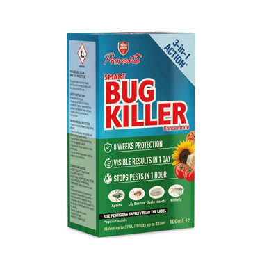 Provanto Smart Bug Killer Concentrate 3 In 1 Liquid Insecticide Bug Killer 100ml