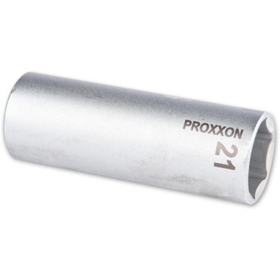 Proxxon 1/2" Drive Deep Socket - 21mm